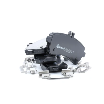 Imagen de BREMBO P 50 132 Juego de pastillas freno preparado para indicador desgaste con tornillos pinza accesorios MERCEDES BENZ: Clase C Berlina