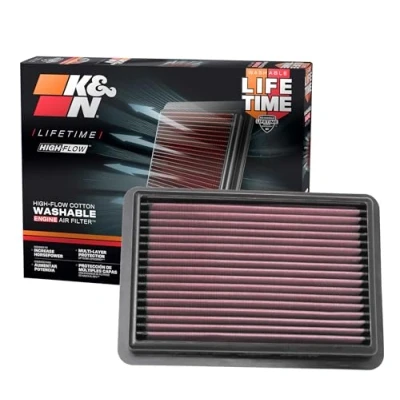 Imagen de K&amp;N Filtro de Aire Reemplazo compatible con Mazda 3 2.5 2019 (33 5096)