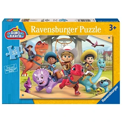 Imagen de Ravensburger Dino Ranch 35 Piece Jigsaw Puzzle for Kids Age 5 Years Up