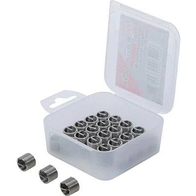 Imagen de BGS 9428 1 Insertos roscados de repuesto M10 x 1,25 mm 25 piezas