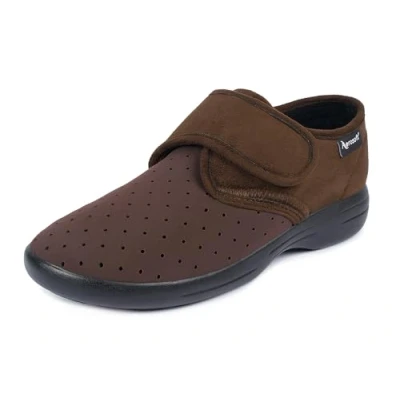 Imagen de Aerosoft Zapatillas Stretch 10 para Mujer, Hombre, Ancho G H, Plantilla Intercambiable Ligera (marrón, 38 EU)
