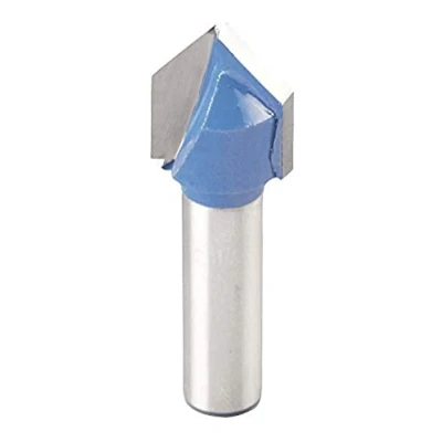 Imagen de KWB 49755120 Fresa ranuras V (con tungsteno, 14 x 8 mm)