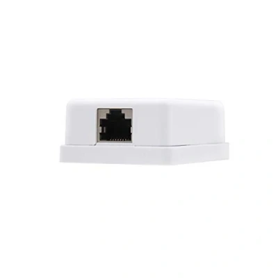 Imagen de NANOCABLE 10.21.1501 Roseta de superficie RJ45 con 1 toma conexión Cat.6 UTP, blanco