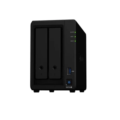 Imagen de Almacenamiento en Red NAS Synology DS723+ Negro AM4 Socket: AMD Ryzen™ Ryzen R1600