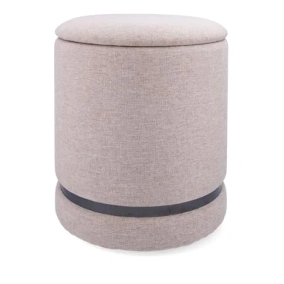 Imagen de VINTHERA Moa Puf con Almacenaje 32x40cm Peso MAX 100kg Beige