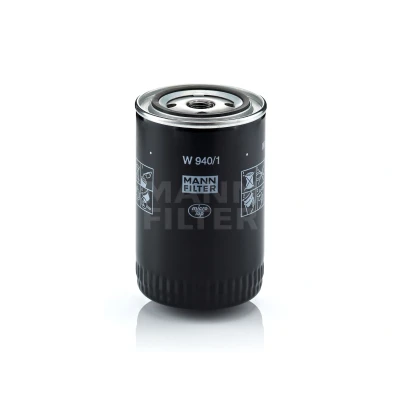 Imagen de MANN FILTER W 940/1 Filtro de aceite 3/4 16 UNF con válvula bloqueo retorno enroscable FORD: Ranger Mk2, FORD USA: Explorer Mk2