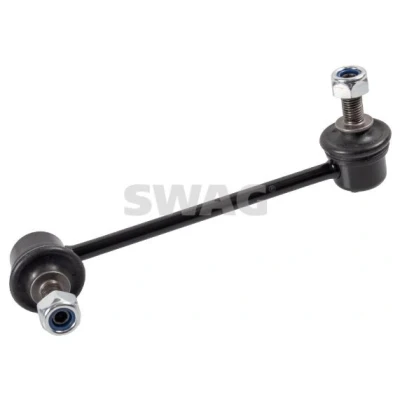 Imagen de SWAG 83 93 3764 Bieleta de suspensión Eje delantero, izquierda 159 M10 x 1,25 con tuerca autofijadora Acero MAZDA: 6 Familiar