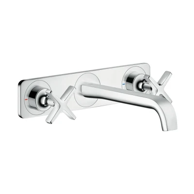 Imagen de Hansgrohe Axon Citterio E 3 bat.lav.emp cr.con placa