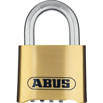 Imagen de Abus 180IB/50_C_N Candado combinación Nautilus 50mm arco inoxidable 4 dígitos blister