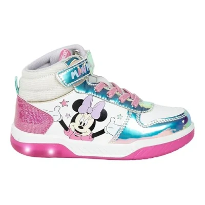 Imagen de CERDÁ LIFE&#039;S LITTLE MOMENTS Deportiva Suela PVC con Luces Minnie, Zapatillas, Silver, 33 EU