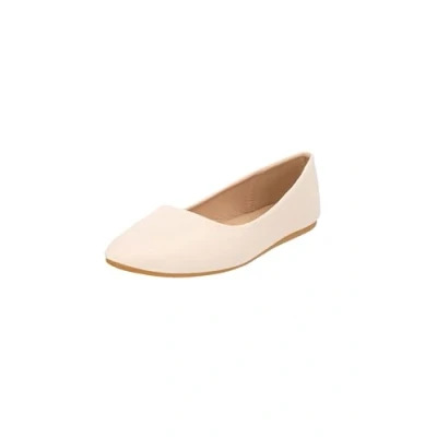 Imagen de Elara Bailarina Mujer Cómodo Slip Ons Chunkyrayan Beige DY 10A 36