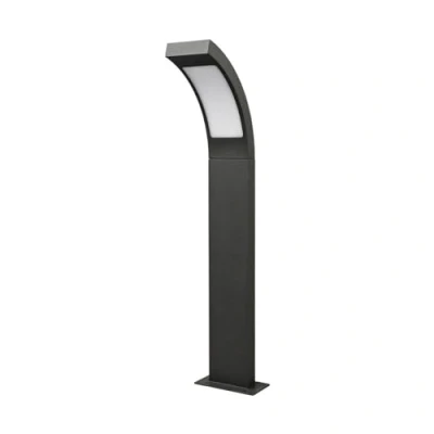 Imagen de LED Lámpara para exterior &#039;Juvia&#039; (Moderno) en Negro hecho de Aluminio (1 llama,) Lucande iluminación senderos, baliza, farola