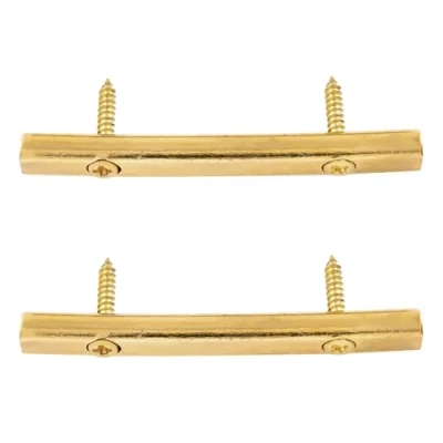 Imagen de Musiclily Barra Retenedora de Cuerda para Guitarra Eléctrica Trémolo Floyd Rose, Dorado (2 Piezas)