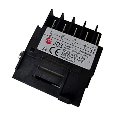 Imagen de KEDU JD3 Relé electromagnético KJD11 de 10 pines interruptor para aparatos eléctricos con apagón y protección contra bajo voltaje 5NO 230V 16A 50Hz