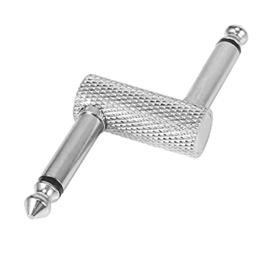 Imagen de moonsun 6.35 Adaptador Conector De Pedal Acoplador Tipo para Efecto Guitarra 1/4 Pulgadas Amplificador Calidad