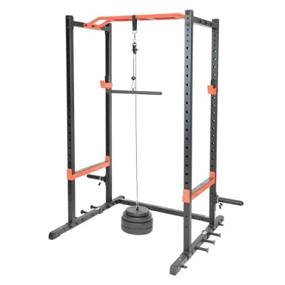Imagen de Sunny Health and Fitness SF XFA006, Accesorio para jaulas y Racks de energía Unisex, Color Negro, Talla única