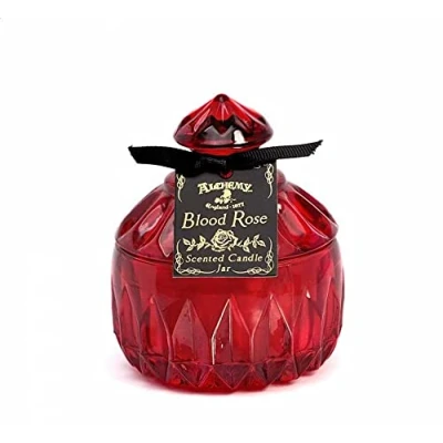 Imagen de Alchemy Gothic Vela Aromática Scented Boudoir Candle Jar Blood Rose (Small) Rojo