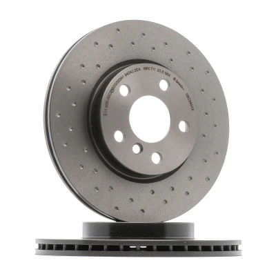 Imagen de BREMBO 09.C349.1X Disco de freno 294 22 5 perforado/ventil. int. revestido altamente carbonizado con tornillos BMW: X1, 2 Active Tourer, Gran Tourer