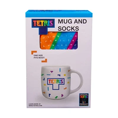 Imagen de Tetris Set de regalo para taza y calcetín