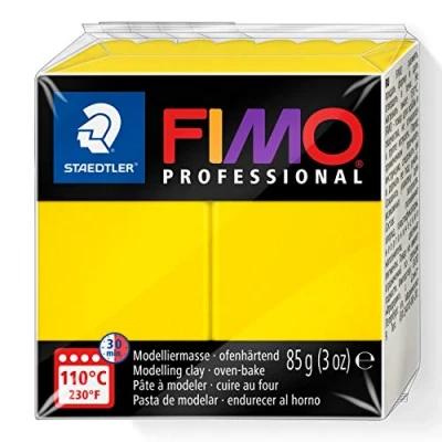 Imagen de Fimo Staedtler 8004 100 Pasta de modelar, Arcilla, Amarillo, 85G, 85