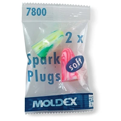 Imagen de Moldex Sparkplugs® extra Soft Ear Plugs léger en mousse SNR 35db Paires 200