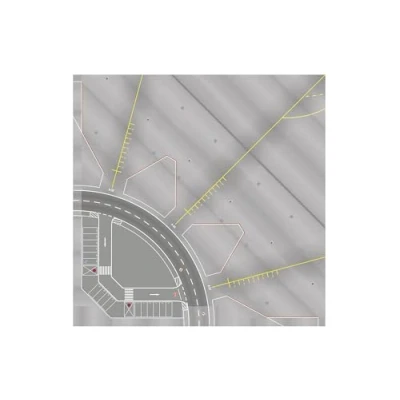 Imagen de herpa Accesorios, Accesorios de Aeropuerto, Ferrocarril en Miniatura, Placas Rampa/Torre Escala 1:200, Modelo plástico