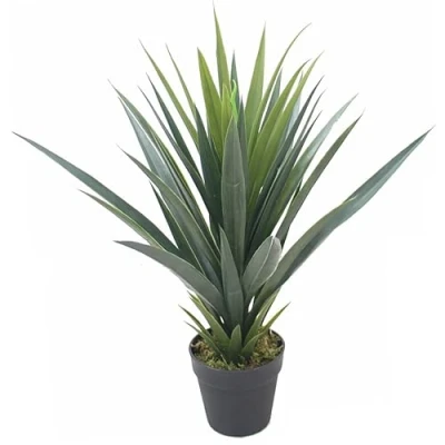 Imagen de Leaf Hoja 60cm Agave Artificial Suculenta Yukka Estilo Planta Verde