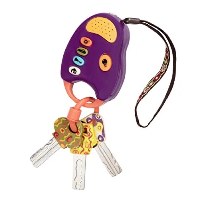 Imagen de B. FUN KEYS, Color ciruela, 1 unidad (paquete de 1) (Branford Ltd. 70.12)