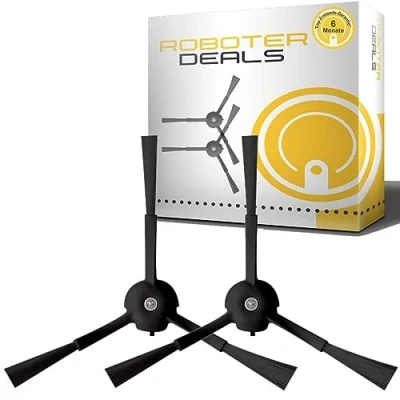 Imagen de Roboter Deals cepillos laterales, de repuesto (2 unidades) aptos para robot aspirador Kärcher RCV 5