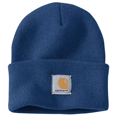 Imagen de Carhartt, Hombre, Gorro De Punto Con Dobladillo, Azul Lakeshore, Talla única