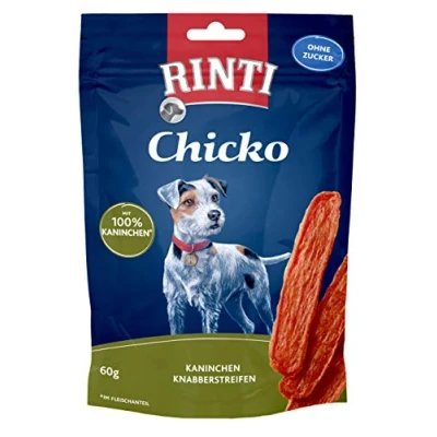 Imagen de Rinti Perros aperitivos extra chicko Conejos 60 g, 12 unidades (12 x g)