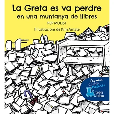 Imagen de La Greta Es Va Perdre En Una Muntanya De Llibres