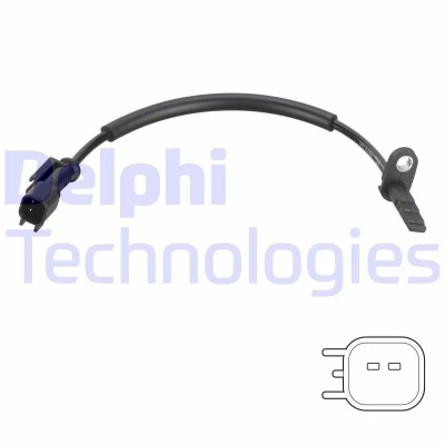 Imagen de Sensor, velocidad de la rueda DELPHI SS20779
