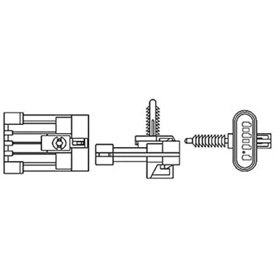 Imagen de MAGNETI MARELLI 466016355074 Sonda lambda térmico 4 OPEL: Astra G CC, Berlina, Zafira A, CHEVROLET: Aveo / Kalos Hatchback, Hatchback
