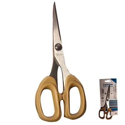 Imagen de CUPERINOX Tijeras de Costura 16,5 cm profesional modista Acero Inoxidable Mango ergonómico sastre