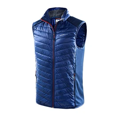 Imagen de Black Crevice Hombre Chaleco sin Mangas, Color Azul, Talla L