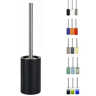 Imagen de Spirella Tube Escobilla para El Inodoro, Gres, Negro, 10.5 X 42.0 Cm