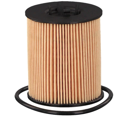 Imagen de FEBI BILSTEIN 37557 Filtro de aceite con junta anular Cartucho filtrante OPEL: Corsa C Hatchback, Astra G Berlina, Vectra Berlina