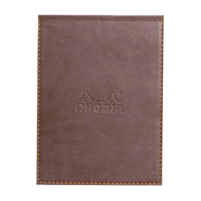 Imagen de Rhodia Rhodiarama Cuaderno de chocolate con forro Boutique 95 x 130 mm Cubierta la Bloc notas 10