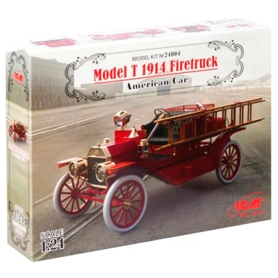 Imagen de ICM 24004 Maqueta de Model T 1914 Fire Truck American Car