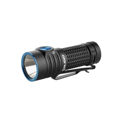 Imagen de OLIGHT Linterna LED EDC de 1.000 lúmenes, alcance 510 metros, diseño compacto y portátil, Negro (Negro)
