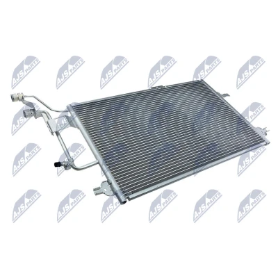 Imagen de NTY CCS AU 006 Condensador sin secador Aluminio 641mm AUDI: A6 C5 Sedán, Avant
