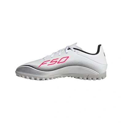 Imagen de adidas Performance F50 Messi CLUB TF Botas de fútbol multitacos White/lucid red/silvercoloured, Hombre, Talla: 39 1/3, red/silver coloured