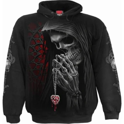 Imagen de Spiral Forbidden Sudadera con Capucha Negro XL
