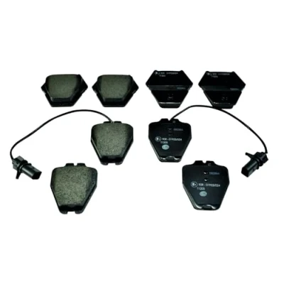 Imagen de HELLA 8DB 355 009 031 Juego de pastillas freno con contacto aviso desgaste incorporado AUDI: A4 B5 Berlina, A6 C5 Avant