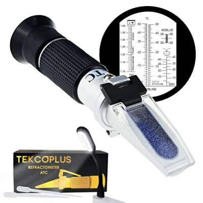 Imagen de 6in1 Adblue ATC Refractómetro Anticongelante Ácido de la batería Propileno Etilenglicol