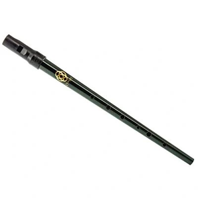 Imagen de Clarke Tinwhistle CWD Flauta irlandesa (en Re, de hojalata), color verde