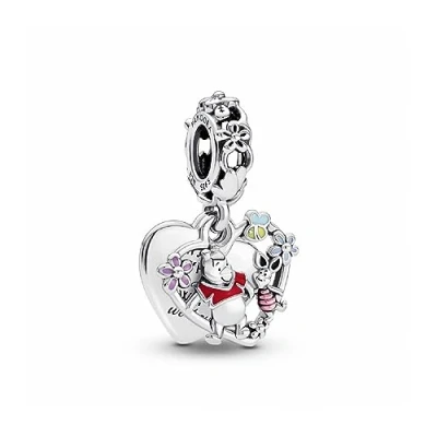 Imagen de Pandora Disney Mujeres Charm Rojo/Plata 792214C01