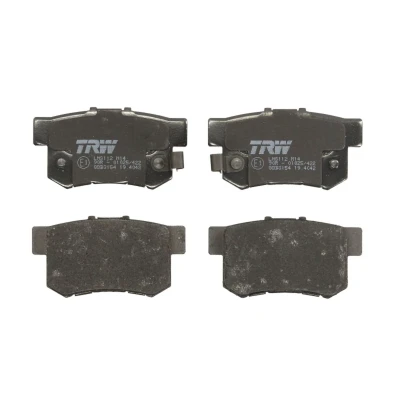 Imagen de TRW COTEC GDB3154 Juego de pastillas freno con avisador acústico desgaste HONDA: CIVIC 6 Hatchback, Fastback, S2000, ROVER: 600