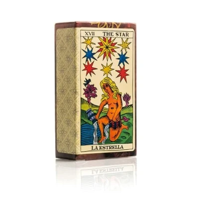 Imagen de Fournier Español Baraja Tarot clásica de 78 Cartas, Color marrón, único (F21814), a partir 18 años.